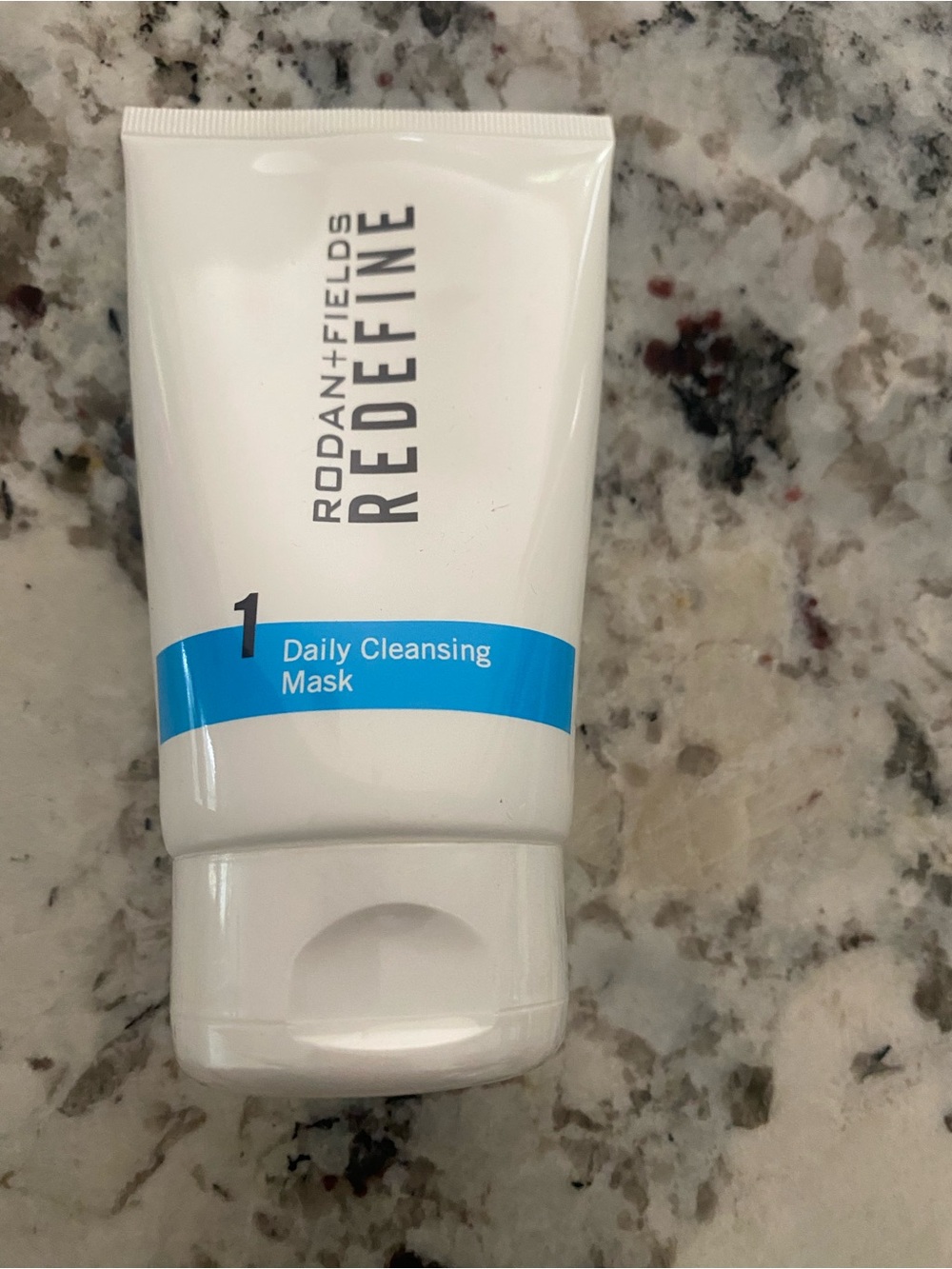 Rodan + Fields REDEFINE Daily Cleansing Mask - White with Blue Band